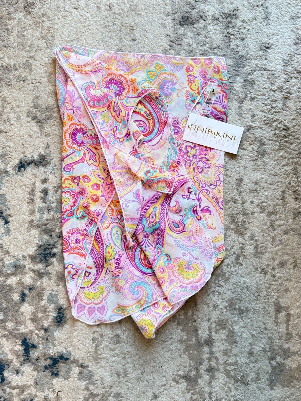 TiniBikini Paisley Rainbow Sarong